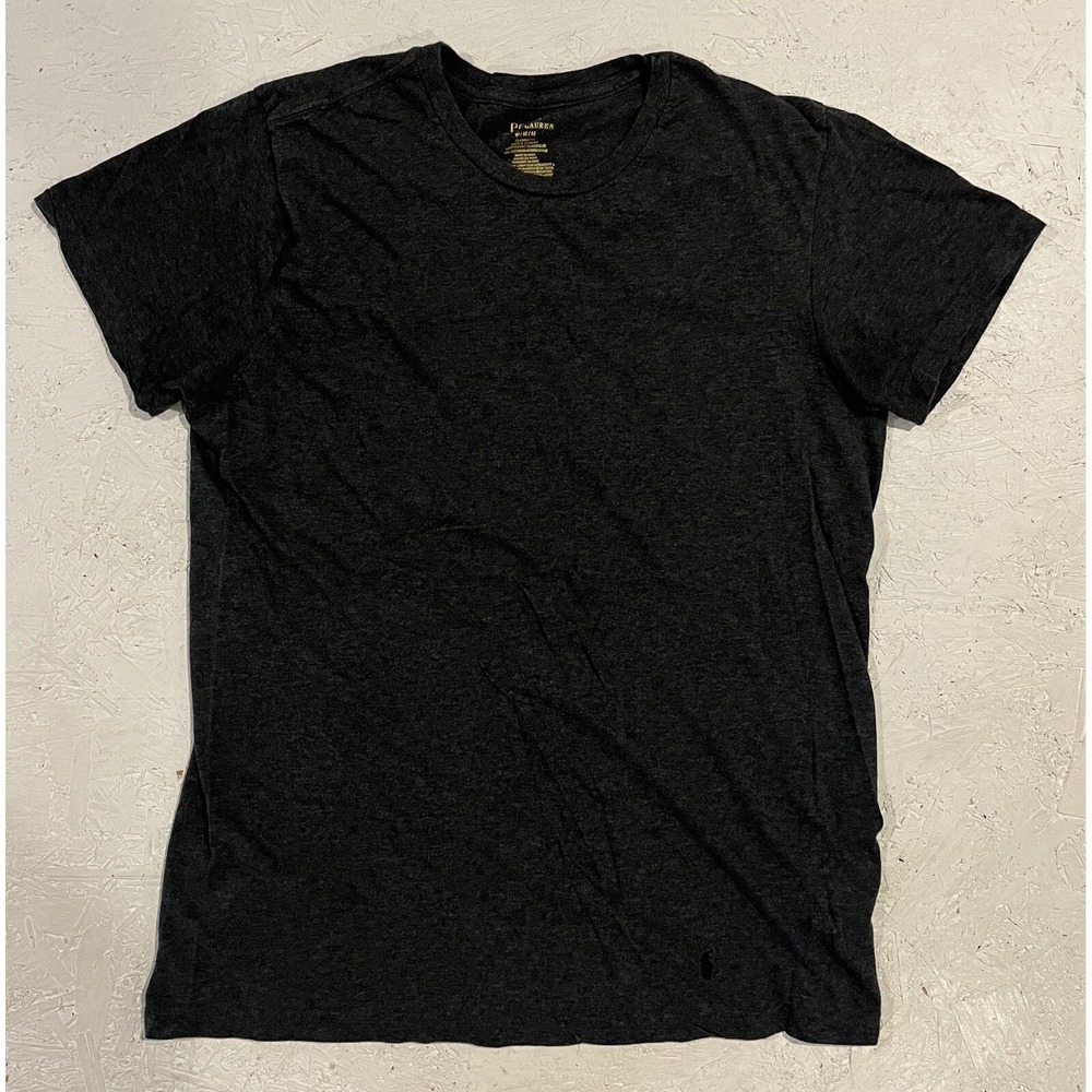 Polo Ralph‎ Lauren Men's T-Shirt Sz Medium Classic Fit Gray Cotton Pony